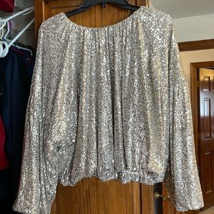 Sequin blouse
